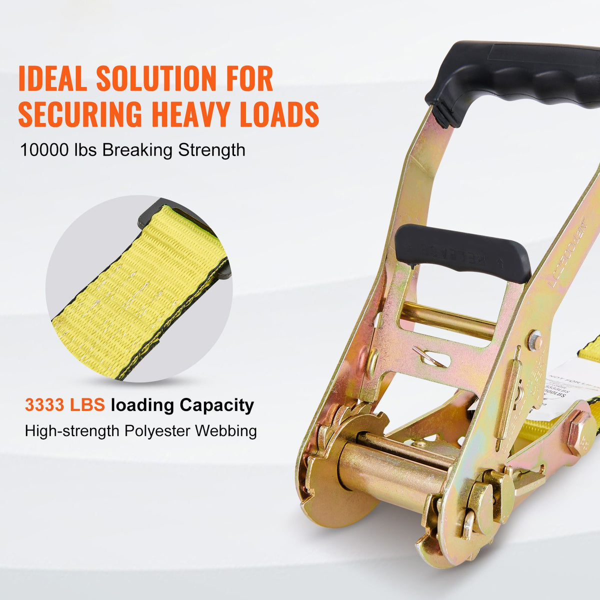 10 Pack Ratchet Tie Down Straps 10000 lbs 2