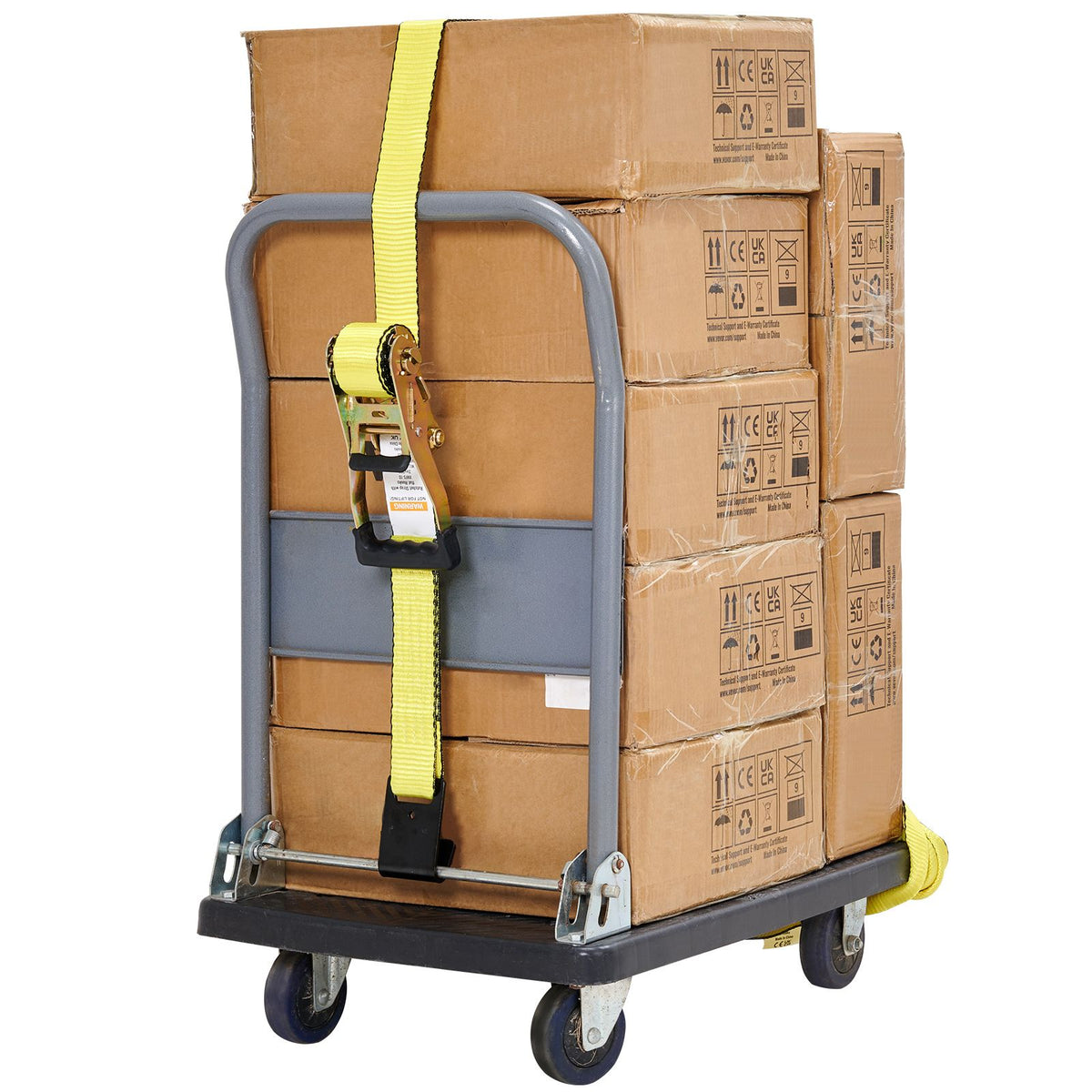 10 Pack Ratchet Tie Down Straps 10000 lbs 2
