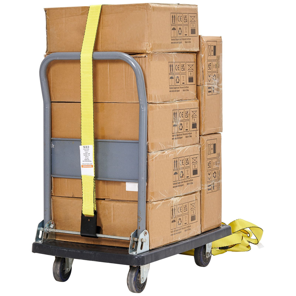 10 Pack Ratchet Tie Down Straps 10000 lbs 2