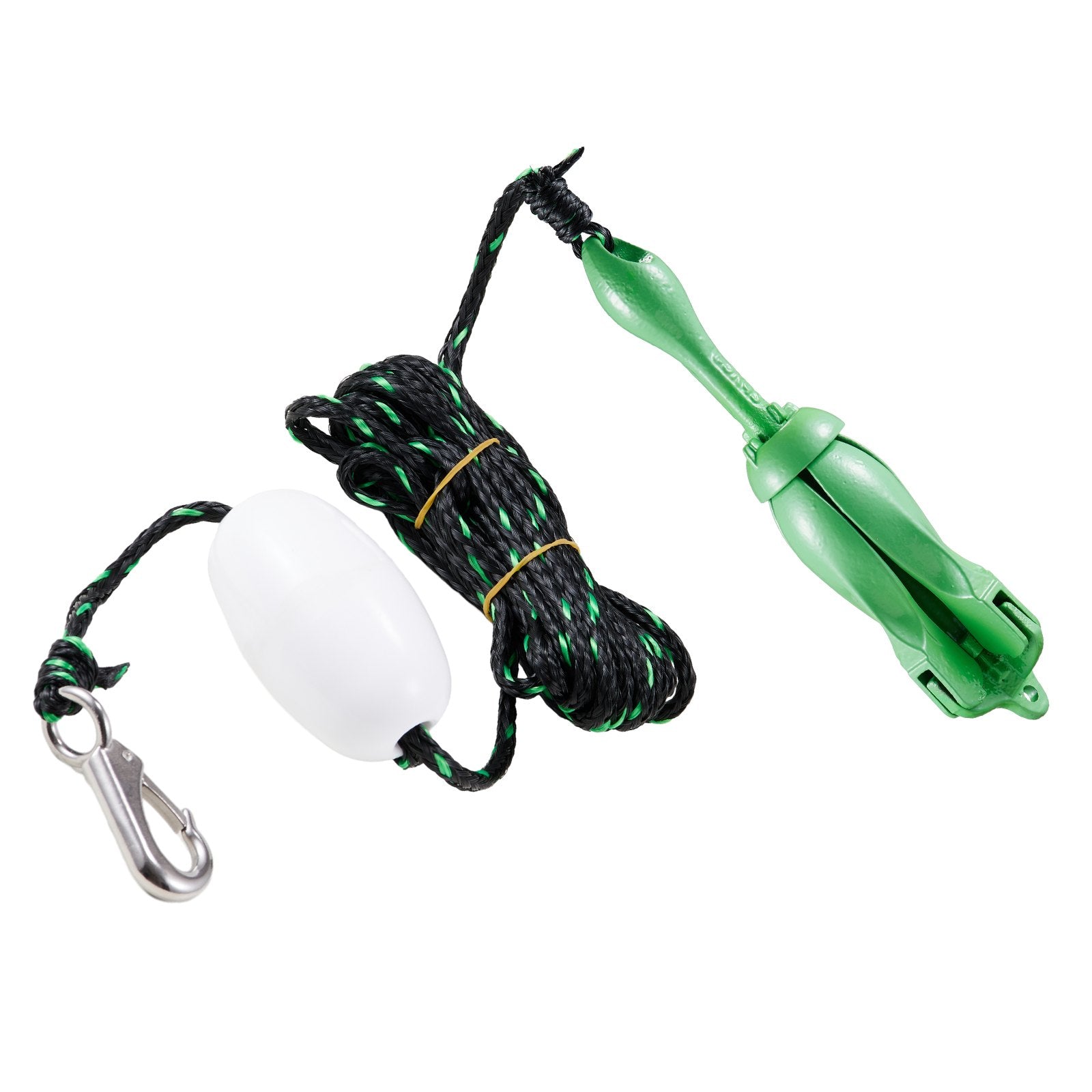 Bath Caddies: VEVOR Kayak Anchor Kit, 3.5 lb Paddle Board Anchor Kit with 26.2 ft/8 m Rope and Buoy, Folding Small Boat Anchor with Storage Bag and Snap Hook, Kayak Accessories for Kayaks, Small Boats, Canoes