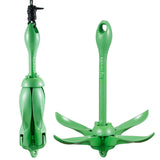 Bath Caddies: VEVOR Kayak Anchor Kit, 3.5 lb Paddle Board Anchor Kit with 26.2 ft/8 m Rope and Buoy, Folding Small Boat Anchor with Storage Bag and Snap Hook, Kayak Accessories for Kayaks, Small Boats, Canoes