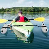 Pool Toys & Inflatables: VEVOR Kayak Outrigger Stabilizer Inflatable Outrigger Float 2PCS PVC w/ Arms Rod