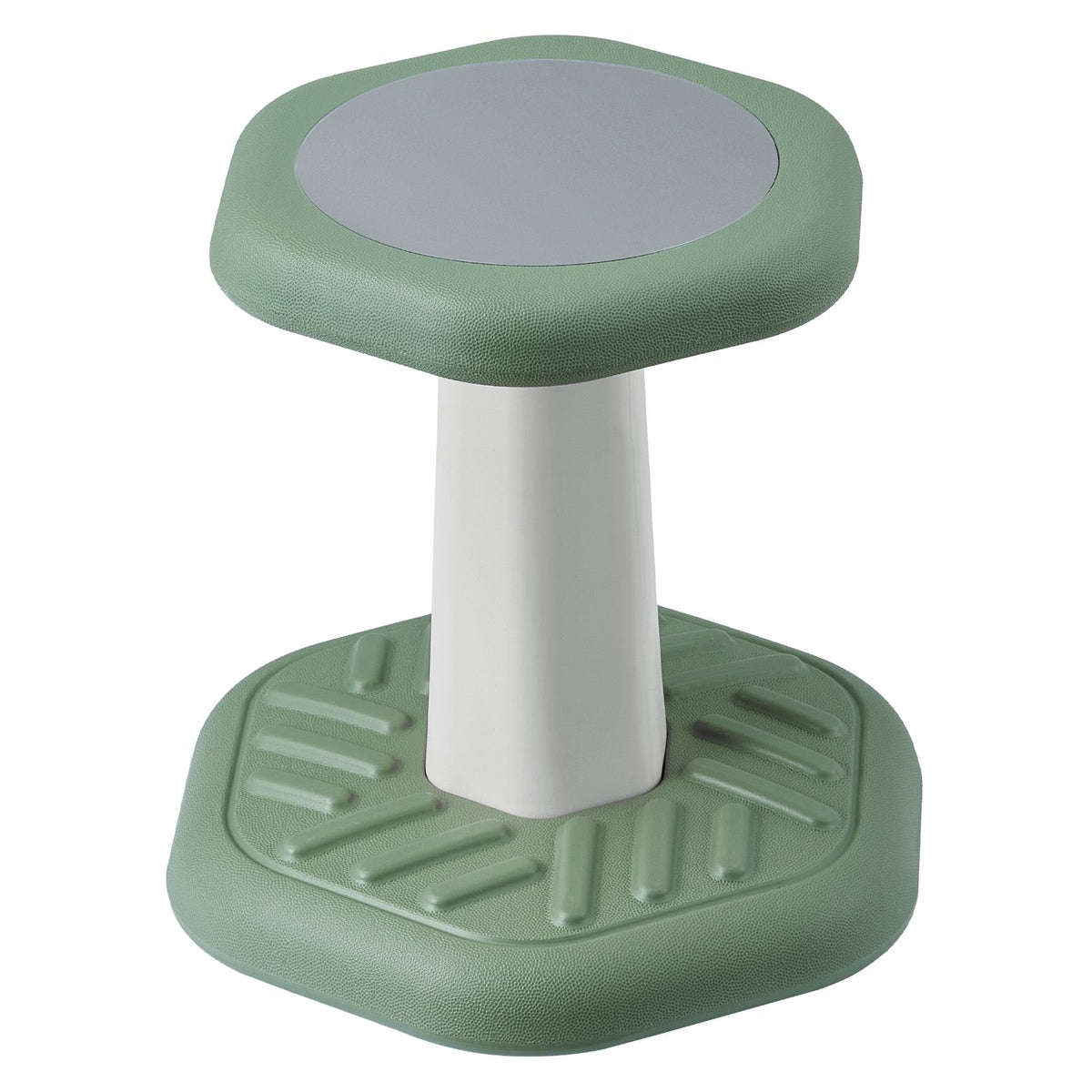 Kids Wobble Chair Active Chair  with Sponge Cushion, Wobble Stool Improves Focus, Posture and Calm Children, Ideal for Schools and Preschools, Age 3-7, Green