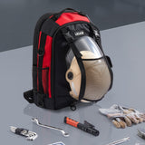 Camp Safety Equipment: VEVOR 25.2L Welding Backpack 1680D Polyester Welder Backpack for Tool and Helmet