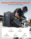 Camp Safety Equipment: VEVOR 33L Welding Backpack 600D Polyester Welder Backpack for Tools and Helmet