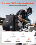 Camp Safety Equipment: VEVOR 35.6L Welding Backpack 600D Polyester Welder Backpack for Tools and Helmet