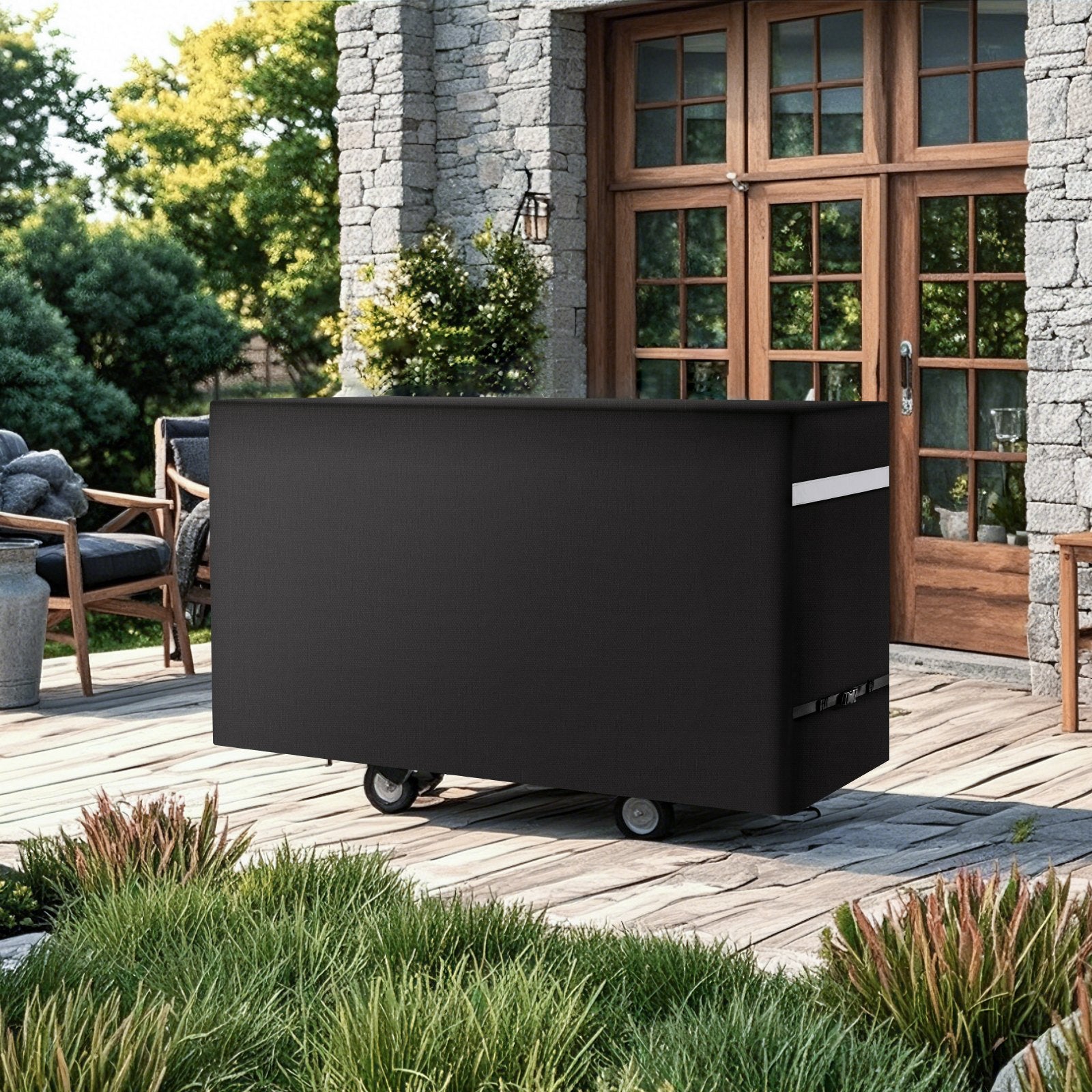 BBQs & Accessories: VEVOR 66 inch Grill Cover Heavy Duty BBQ Gas Grill Cover Outdoor Waterproof