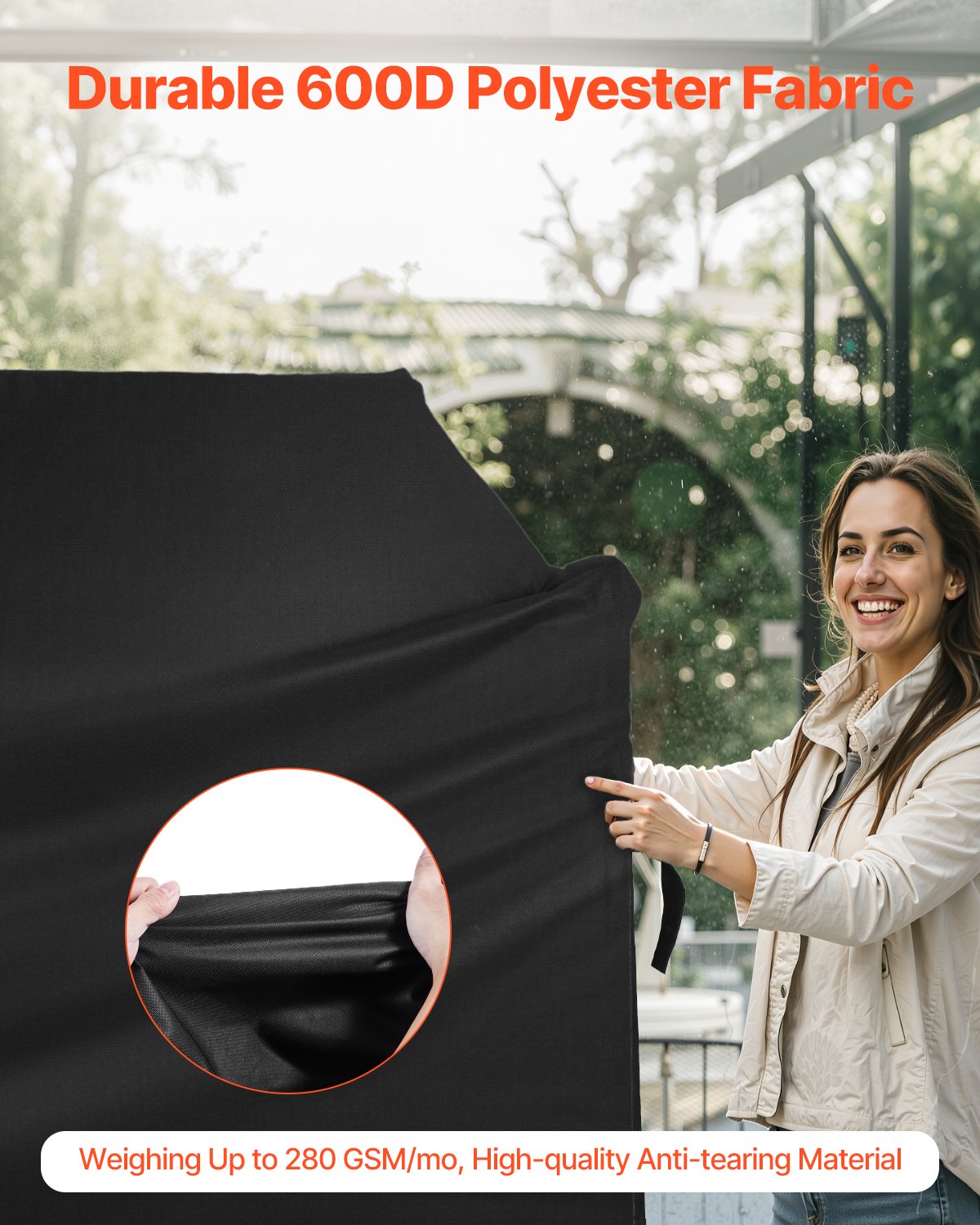 BBQs & Accessories: VEVOR 52 inch Grill Cover Heavy Duty BBQ Gas Grill Cover Outdoor Waterproof