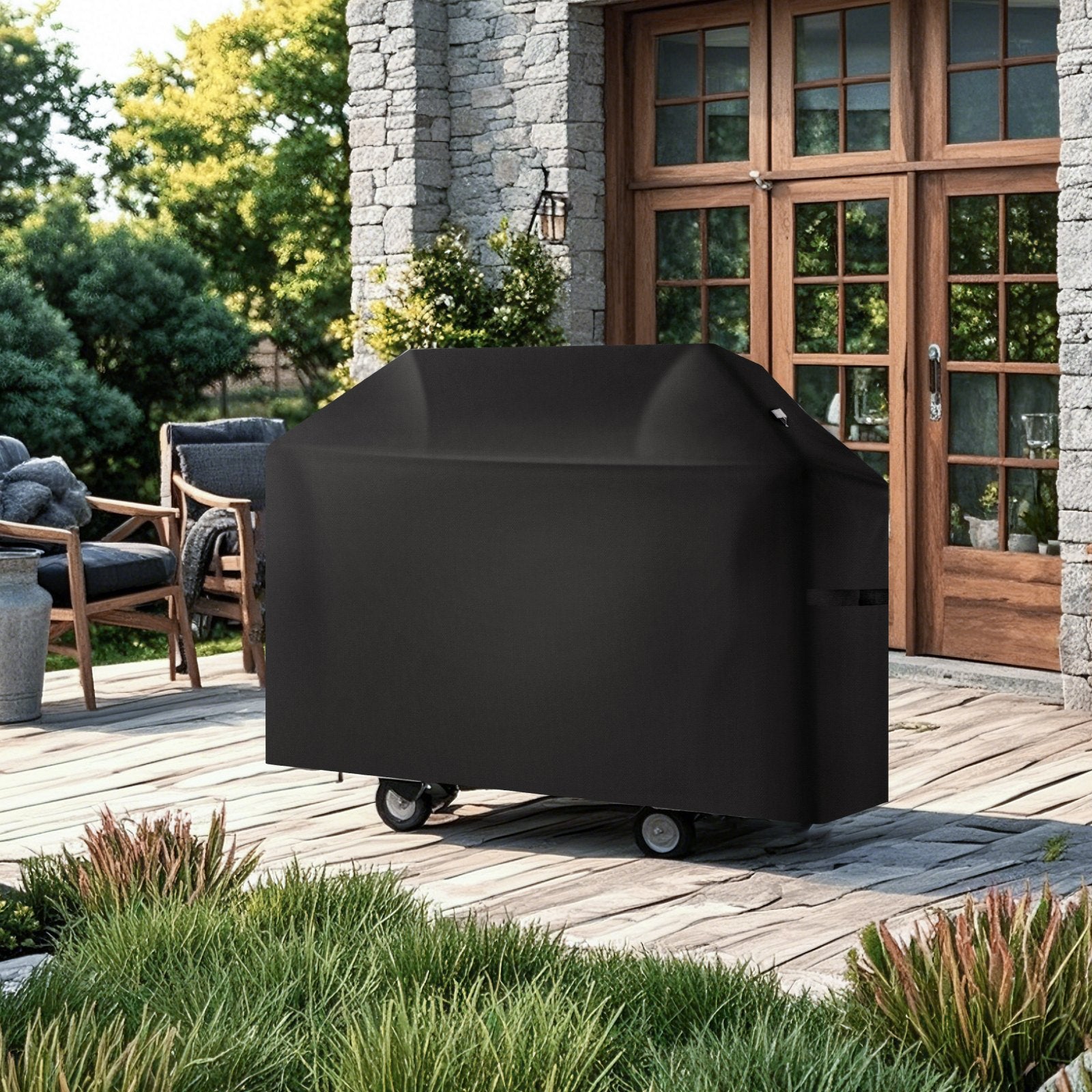 BBQs & Accessories: VEVOR 52 inch Grill Cover Heavy Duty BBQ Gas Grill Cover Outdoor Waterproof