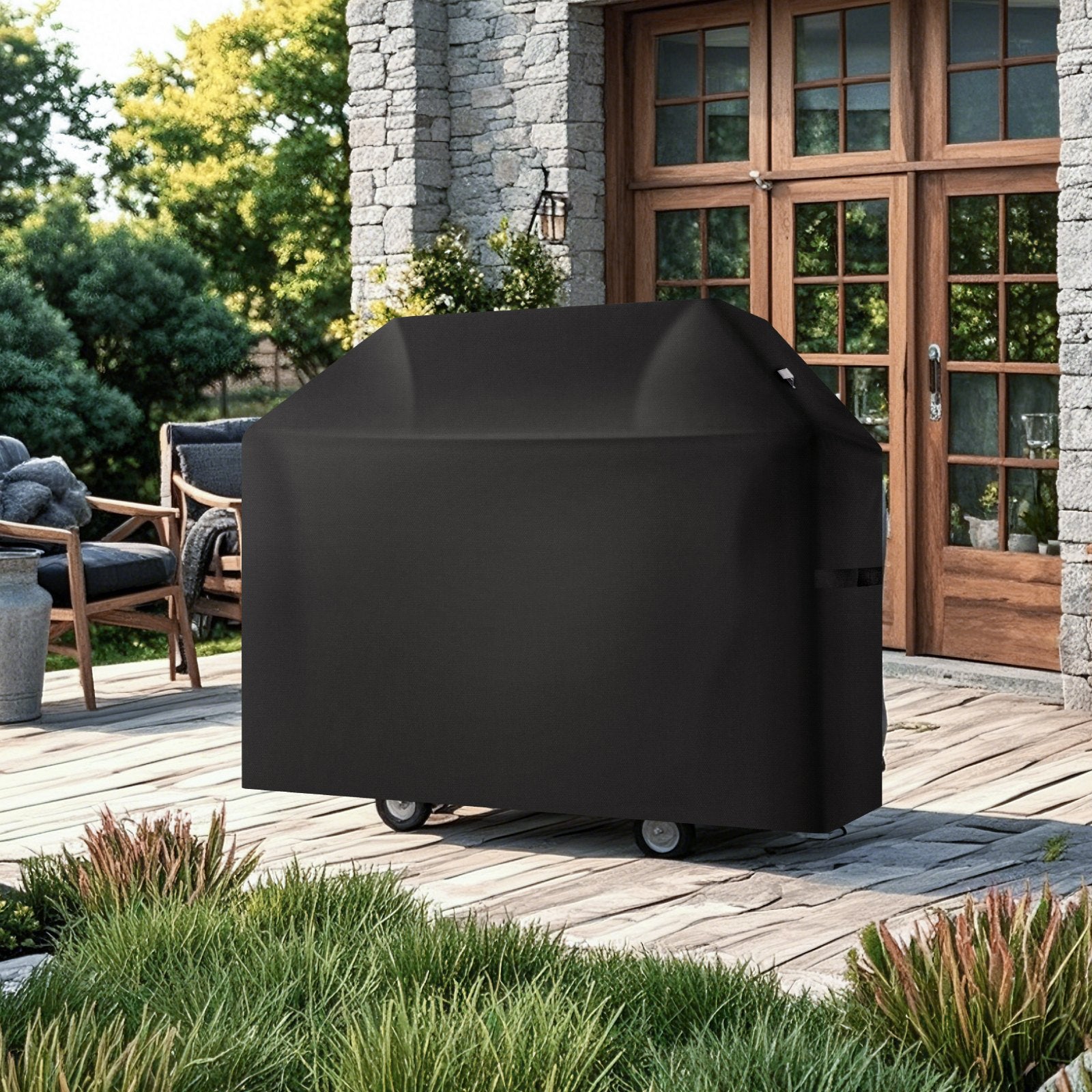 BBQs & Accessories: VEVOR 58 inch Grill Cover Heavy Duty BBQ Gas Grill Cover Outdoor Waterproof