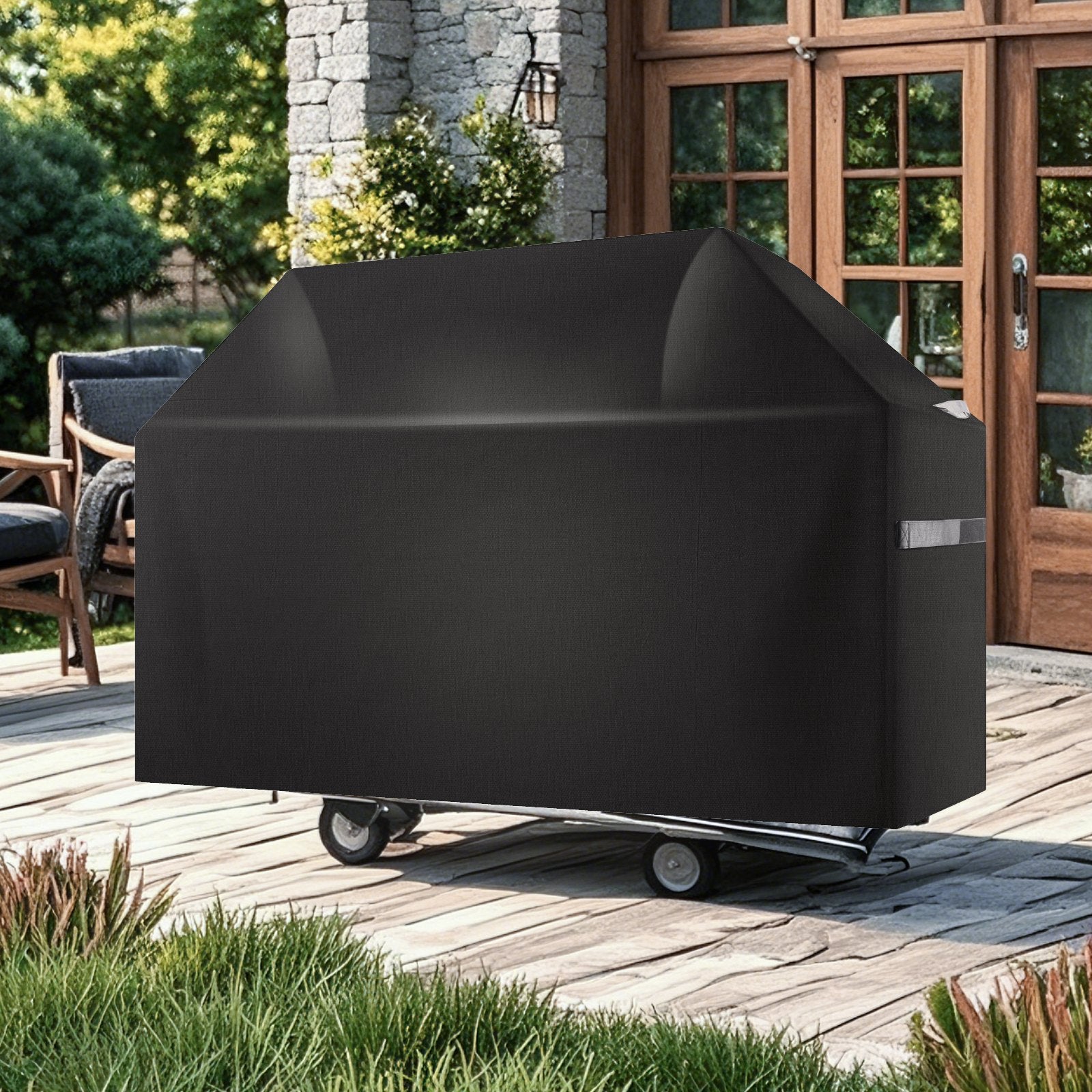 BBQs & Accessories: VEVOR 65 inch Grill Cover Heavy Duty BBQ Gas Grill Cover Outdoor Waterproof