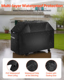 BBQs & Accessories: VEVOR 48 inch Grill Cover Heavy Duty BBQ Gas Grill Cover Outdoor Waterproof