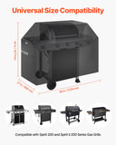 BBQs & Accessories: VEVOR 48 inch Grill Cover Heavy Duty BBQ Gas Grill Cover Outdoor Waterproof
