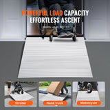 Door Hardware: VEVOR Door Threshold Ramp, 6" Rise, 800 lbs Load Capacity, Door Ramp for Wheelchairs, Aluminum Threshold Ramp for Doorways, Adjustable Modular Threshold Ramp for Wheelchairs, Scooters, Power Chairs