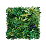 Artificial Wall Plants: VEVOR Artificial Grass Wall Panels, 12 PCS 20 x 20 inch, 3D Combination Greenery Boxwood  Panel for Indoor Outdoor Green Decor & Ivy Fence Covering, Privacy Backdrop Wall Hedge Screen for Garden