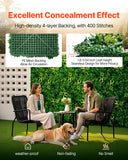 Artificial Wall Plants: VEVOR Artificial Grass Wall Panels, 12 PCS 20 x 20 inch, 3D Combination Greenery Boxwood  Panel for Indoor Outdoor Green Decor & Ivy Fence Covering, Privacy Backdrop Wall Hedge Screen for Garden