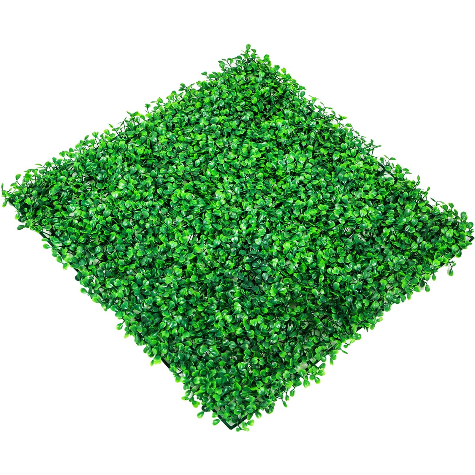 Caravan Accessories: VEVOR 12PCS 10x10 inch Artificial Boxwood Panels, Boxwood Hedge Wall Mat,Artificial Grass Backdrop Wall, Privacy Hedge Screen UV Protected for Outdoor Indoor Garden Fence Backyard