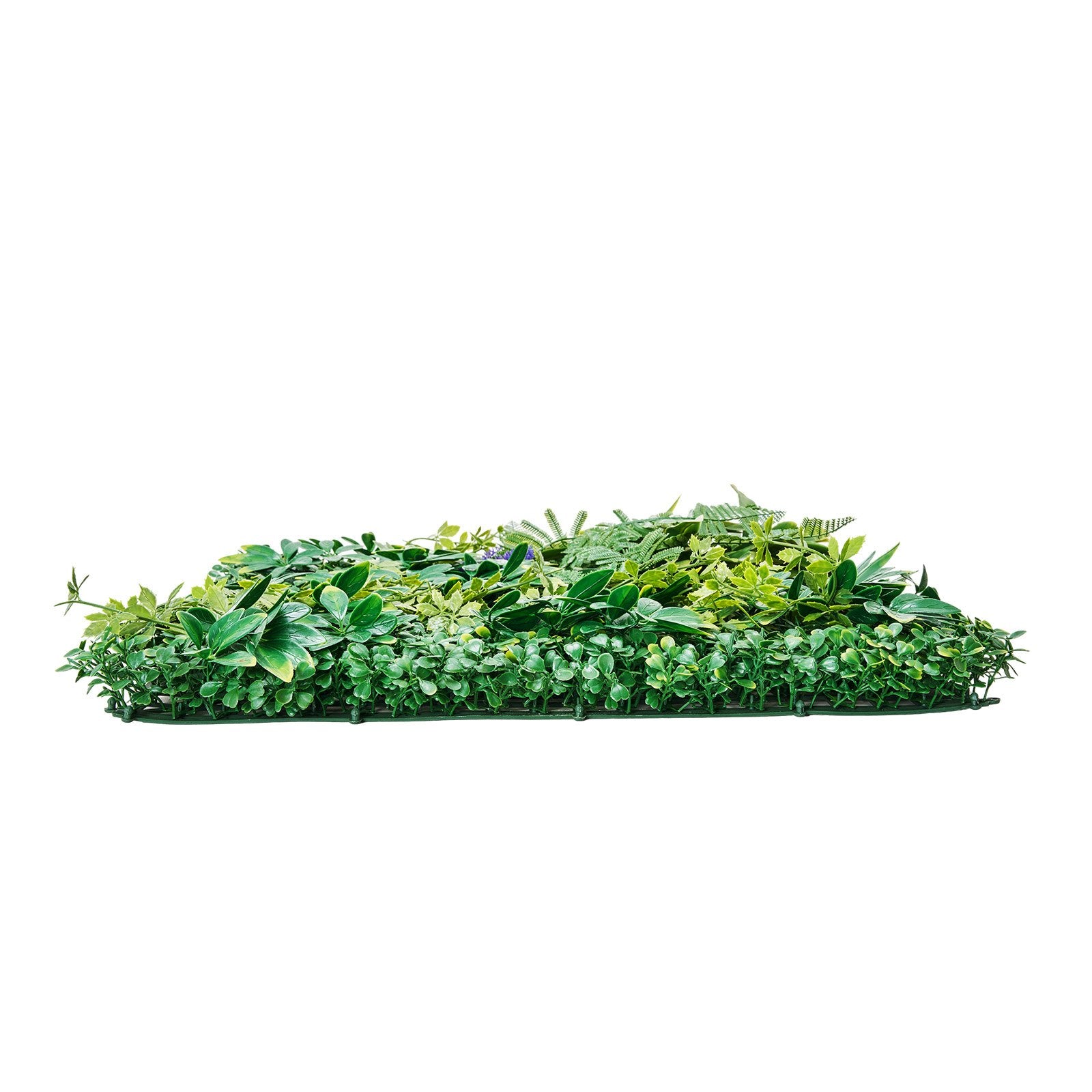 Artificial Grass Wall Panels, 8 PCS 20 x 20 inch, 3D Combination Greenery Boxwood Panel for Indoor Outdoor Green Decor & Ivy Fence Covering, Privacy Backdrop Wall Hedge Screen for Garden