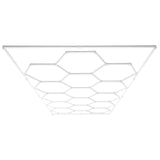 Automotive Repair & Speciality Tools: VEVOR Hexagon Garage Lights 66300LM 15 Grids Honeycomb LED Shop Ceiling Light