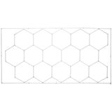 Automotive Repair & Speciality Tools: VEVOR Hexagon Garage Lights 66300LM 15 Grids Honeycomb LED Shop Ceiling Light