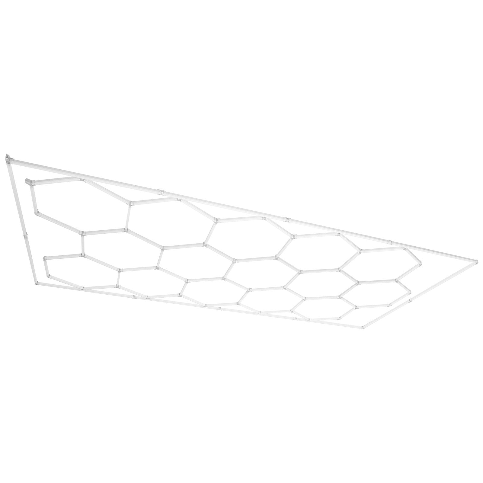 Automotive Repair & Speciality Tools: VEVOR Hexagon Garage Lights 66300LM 15 Grids Honeycomb LED Shop Ceiling Light