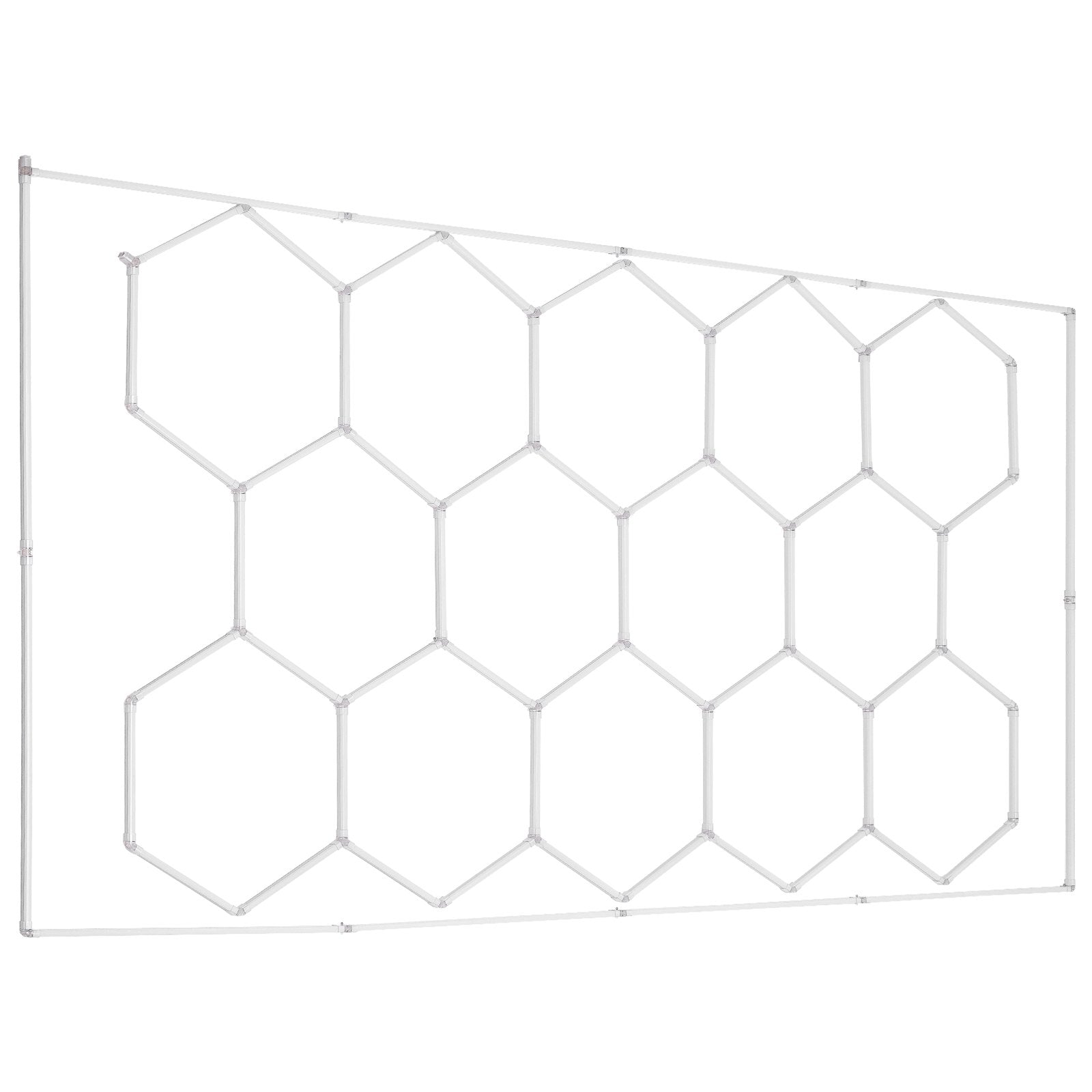 Night Lights & Ambient Lighting: VEVOR Hexagon Garage Lights 86400LM 5 Grid Honeycomb LED Shop Ceiling Light