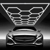 Night Lights & Ambient Lighting: VEVOR Hexagon Garage Lights 86400LM 5 Grid Honeycomb LED Shop Ceiling Light