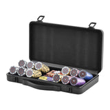 Card Games: VEVOR Poker Chip Set, 300-Piece Poker Set, Complete Poker Playing Game Set with Carrying  Case, Heavyweight 14 Gram Casino Clay Chips, Cards, Buttons and Dices, for Texas Hold'em, Blackjack, Gambling