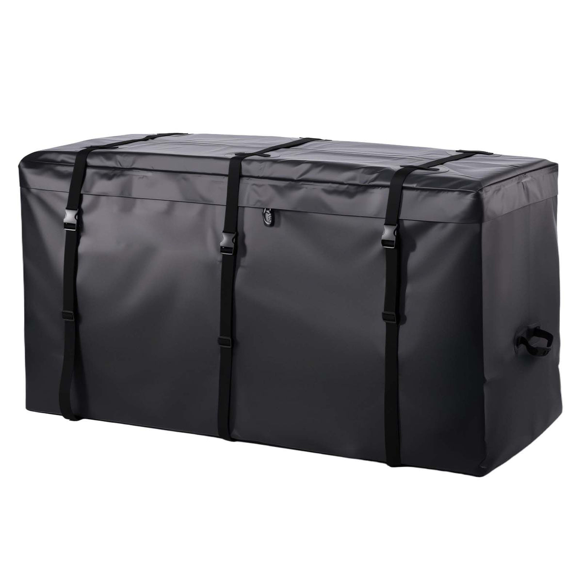 Hitch Cargo Carrier Bag, Waterproof 840D PVC, 152 x 61 x 77.8 cm (25 Cubic Feet), Heavy Duty Cargo Bag for Truck Bed Storage with Reinforced Straps, Suitable for Car SUV Vans Hitch Basket