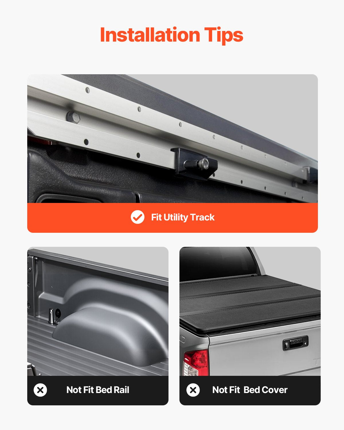 Overland Truck Bed Rack, 125-172.5 cm Width, Adjustable Overland Bed Cargo Rack with Sidebar, 408.2 kg Static Load Capacity, Heavy Duty Steel, for Mid-Size Trucks, Fit Tacoma / Gladiator JT