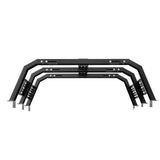Automotive Parts: VEVOR Overland Truck Bed Rack, 125-172.5 cm Width, Adjustable Overland Bed Cargo Rack with Sidebar, 408.2 kg Static Load Capacity, Heavy Duty Steel, for Mid-Size Trucks, Fit Tacoma / Gladiator JT