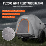 Bath Mats & Rugs: VEVOR Truck Bed Tent, 5.5'-6' Pickup Truck Tent with Rain Layer and Carry Bag, Waterproof PU2000mm Double Layer Truck Tent for Camping, Accommodate 2-3 Person, for Camping Traveling Outdoor Activities