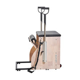 Exercise Bikes: VEVOR Pilates Chair, Split-Pedal Stability Combo Chairs with Handles, Rubber Wood Frame Yoga Fitness Trainer, Exercise Reformer, Pilates Resistance-Workout Equipment, for Home Gym Studio Workout