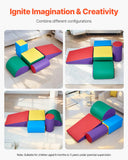 Ball Pits & Play Pens: VEVOR Climbing Toys 5 Piece Foam Climbing Blocks for Toddlers and Preschoolers