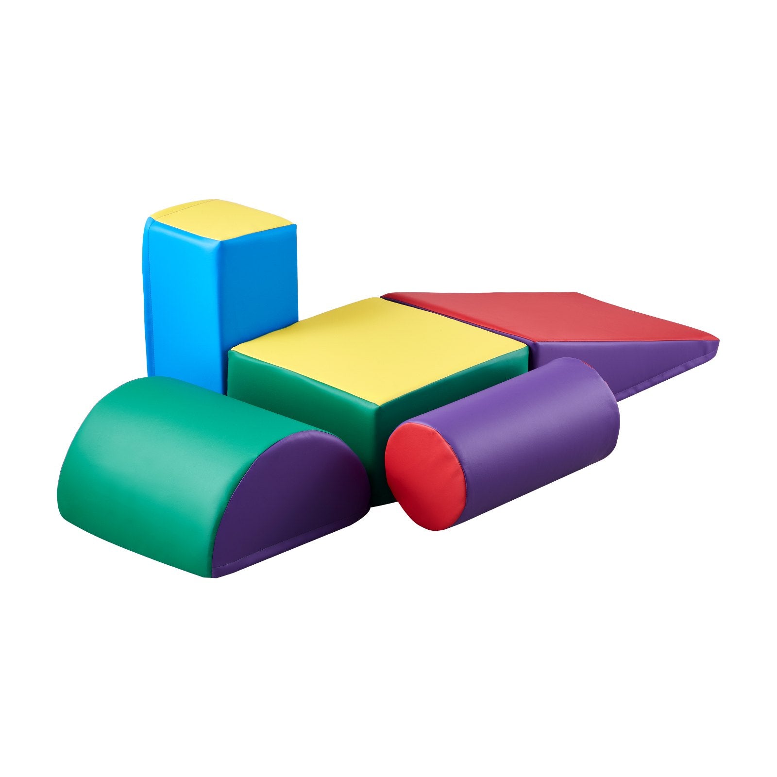 Ball Pits & Play Pens: VEVOR Climbing Toys 5 Piece Foam Climbing Blocks for Toddlers and Preschoolers