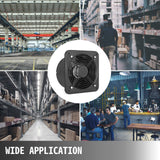 Fuel & Exhaust: VEVOR Industrial Ventilation Extractor Metal Axial Exhaust Commercial 12 inch Air Blower Fan 250MM opening exhaust fan 2800 RPM Low Noise Stable Running