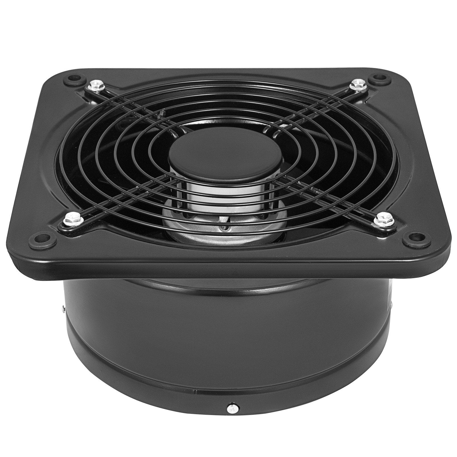 Fuel & Exhaust: VEVOR Industrial Ventilation Extractor Metal Axial Exhaust Commercial 12 inch Air Blower Fan 250MM opening exhaust fan 2800 RPM Low Noise Stable Running
