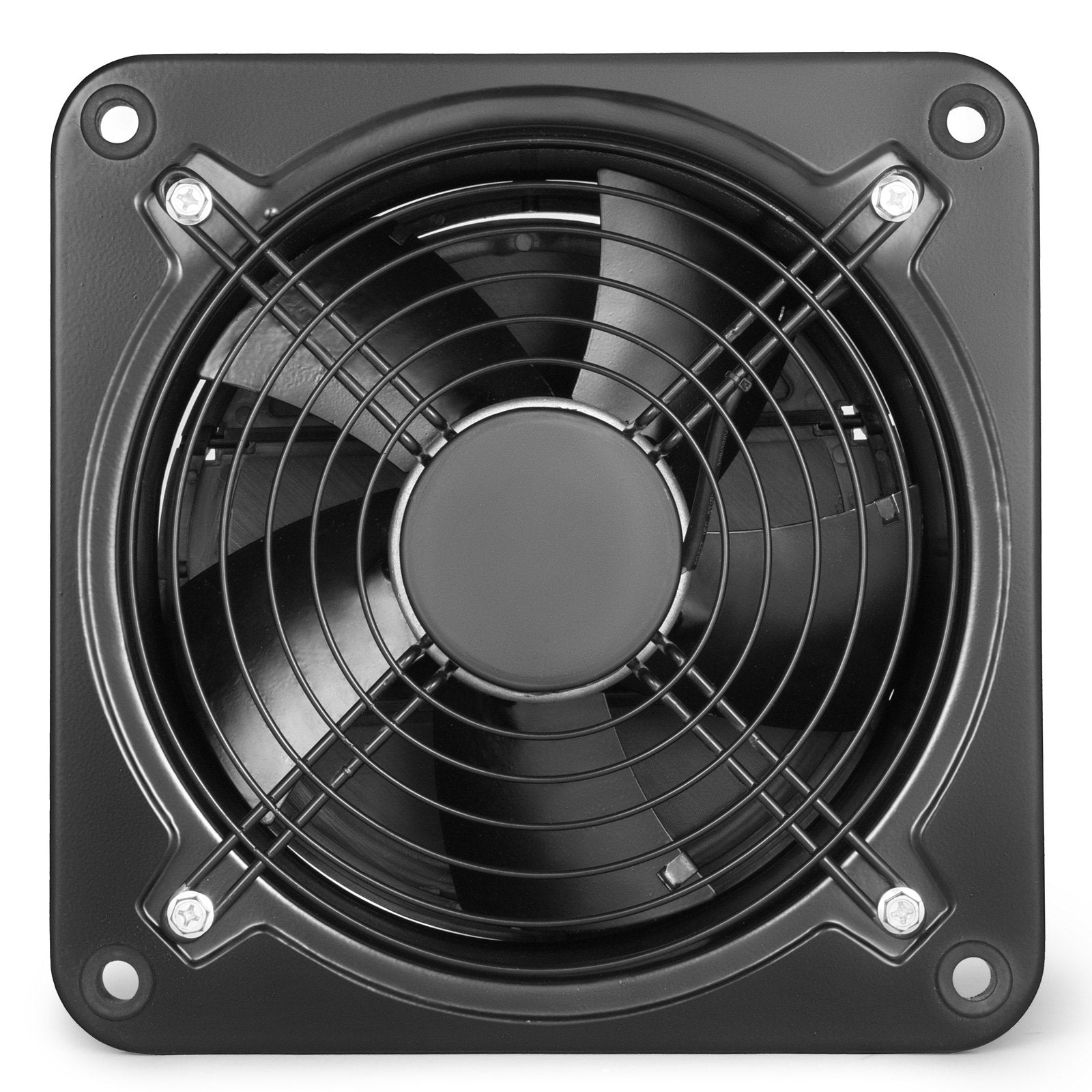 Fuel & Exhaust: VEVOR Industrial Ventilation Extractor Metal Axial Exhaust Commercial 12 inch Air Blower Fan 250MM opening exhaust fan 2800 RPM Low Noise Stable Running