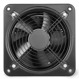 Fuel & Exhaust: VEVOR Industrial Ventilation Extractor Metal Axial Exhaust Commercial 12 inch Air Blower Fan 250MM opening exhaust fan 2800 RPM Low Noise Stable Running