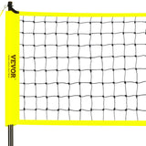 Basketball & Basketball Accessories: VEVOR Outdoor Portable Volleyball Net System, Adjustable Height Steel Poles, Professional Volleyball Set with PVC Volleyball, Pump, Carrying Bag, Heavy Duty Volleyball Net for Backyard, Beach, Lawn