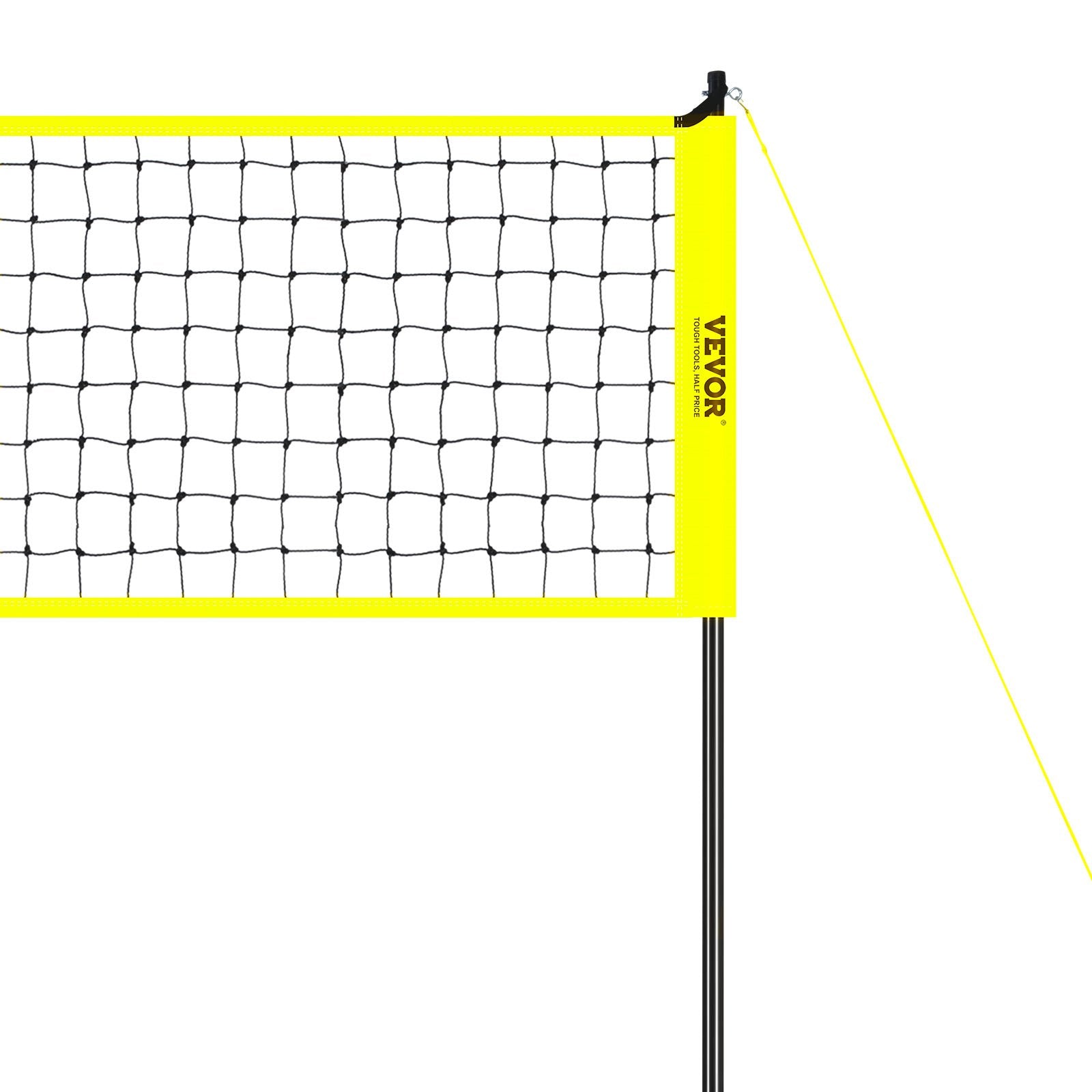 Basketball & Basketball Accessories: VEVOR Outdoor Portable Volleyball Net System, Adjustable Height Steel Poles, Professional Volleyball Set with PVC Volleyball, Pump, Carrying Bag, Heavy Duty Volleyball Net for Backyard, Beach, Lawn
