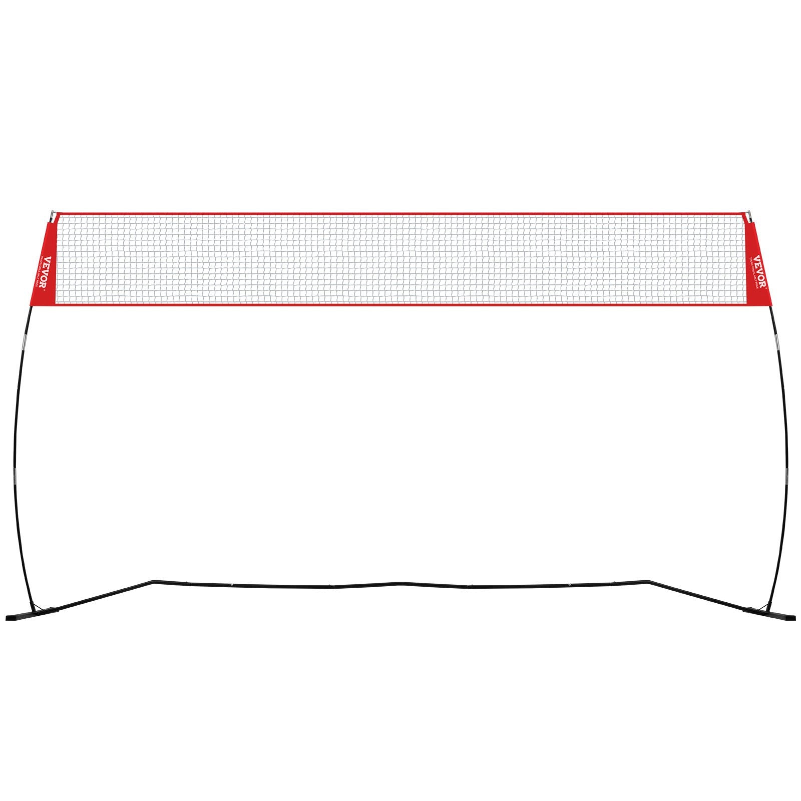 Basketball & Basketball Accessories: VEVOR Freestanding Volleyball Training Net for Indoor or Outdoor Use, Adjustable Height Portable Net System with Carrying Bag, Professional Volleyball Practice Trainer for Hitting or Serving Drills