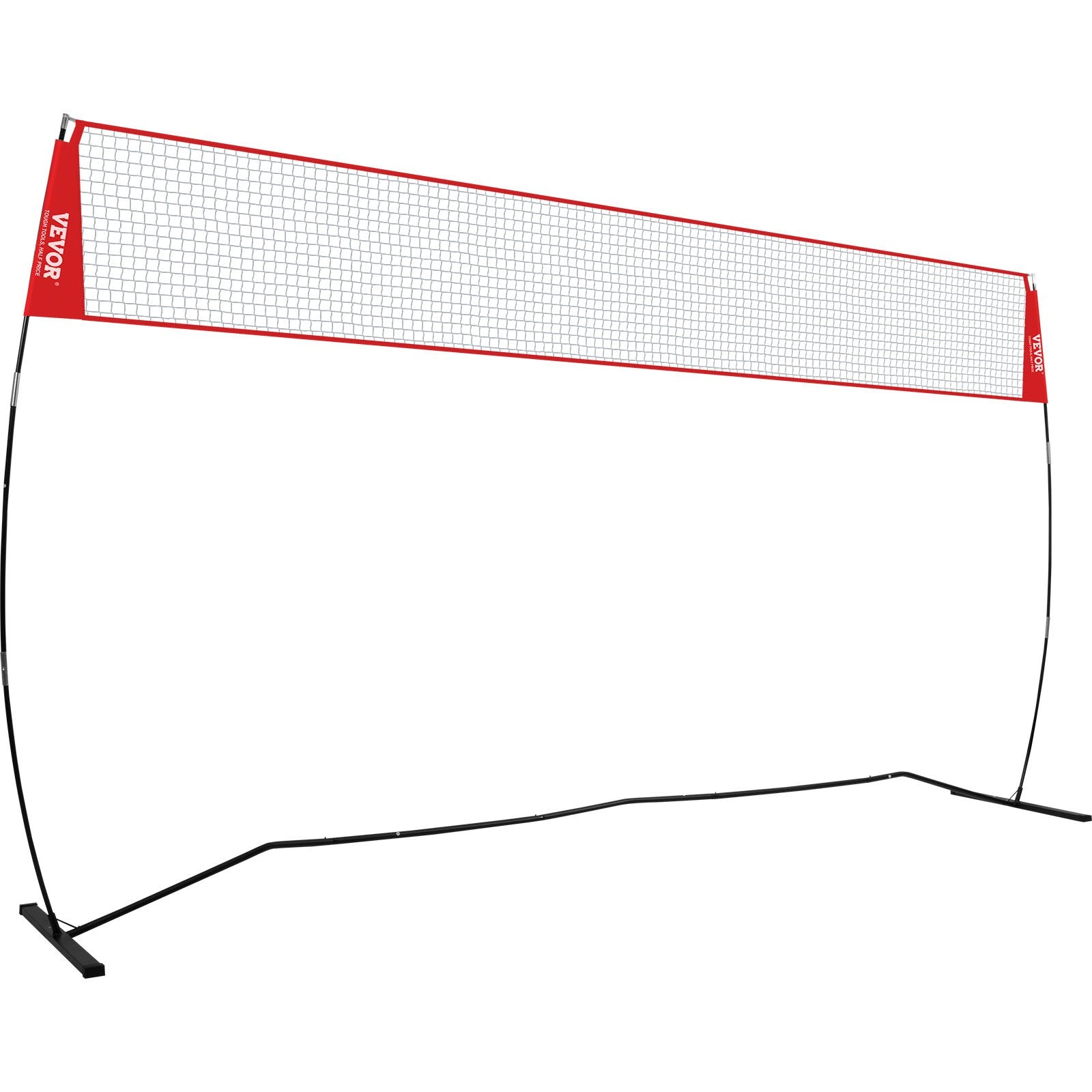 Basketball & Basketball Accessories: VEVOR Freestanding Volleyball Training Net for Indoor or Outdoor Use, Adjustable Height Portable Net System with Carrying Bag, Professional Volleyball Practice Trainer for Hitting or Serving Drills