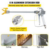 Hand Tools: VEVOR Airless Paint Spray Hose Kit 50ft 1/4in Swivel Joint 3600psi with 517 Tip