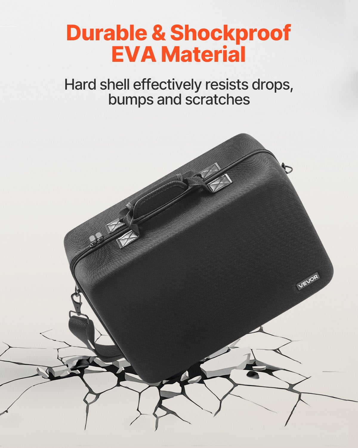 Cosmetic & Toiletry Bags: VEVOR PS5 Carrying Case Travel Bag for Playstation 5 Slim EVA Soft Lining