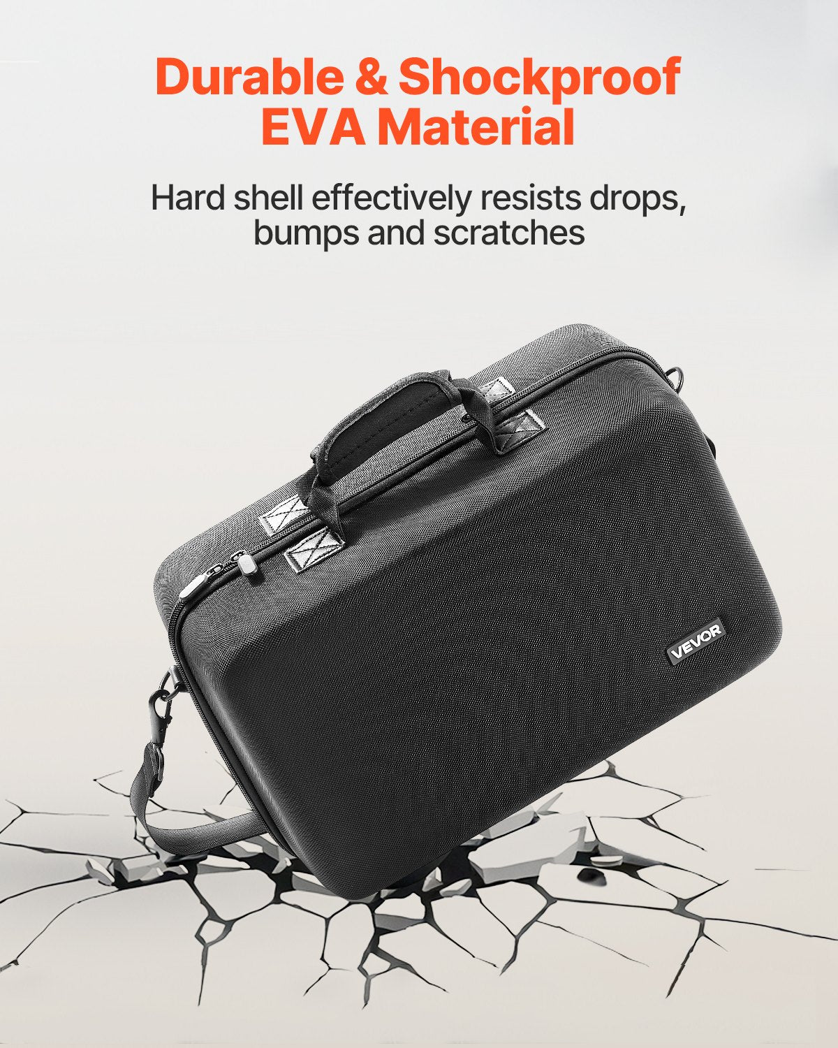 Cosmetic & Toiletry Bags: VEVOR PS5 Carrying Case Travel Bag for Playstation 5 Shockproof EVA Soft Lining