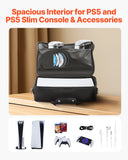 Suitcases: VEVOR PS5 Carrying Case Travel Bag for Playstation 5 PS5 Slim Waterproof Nylon