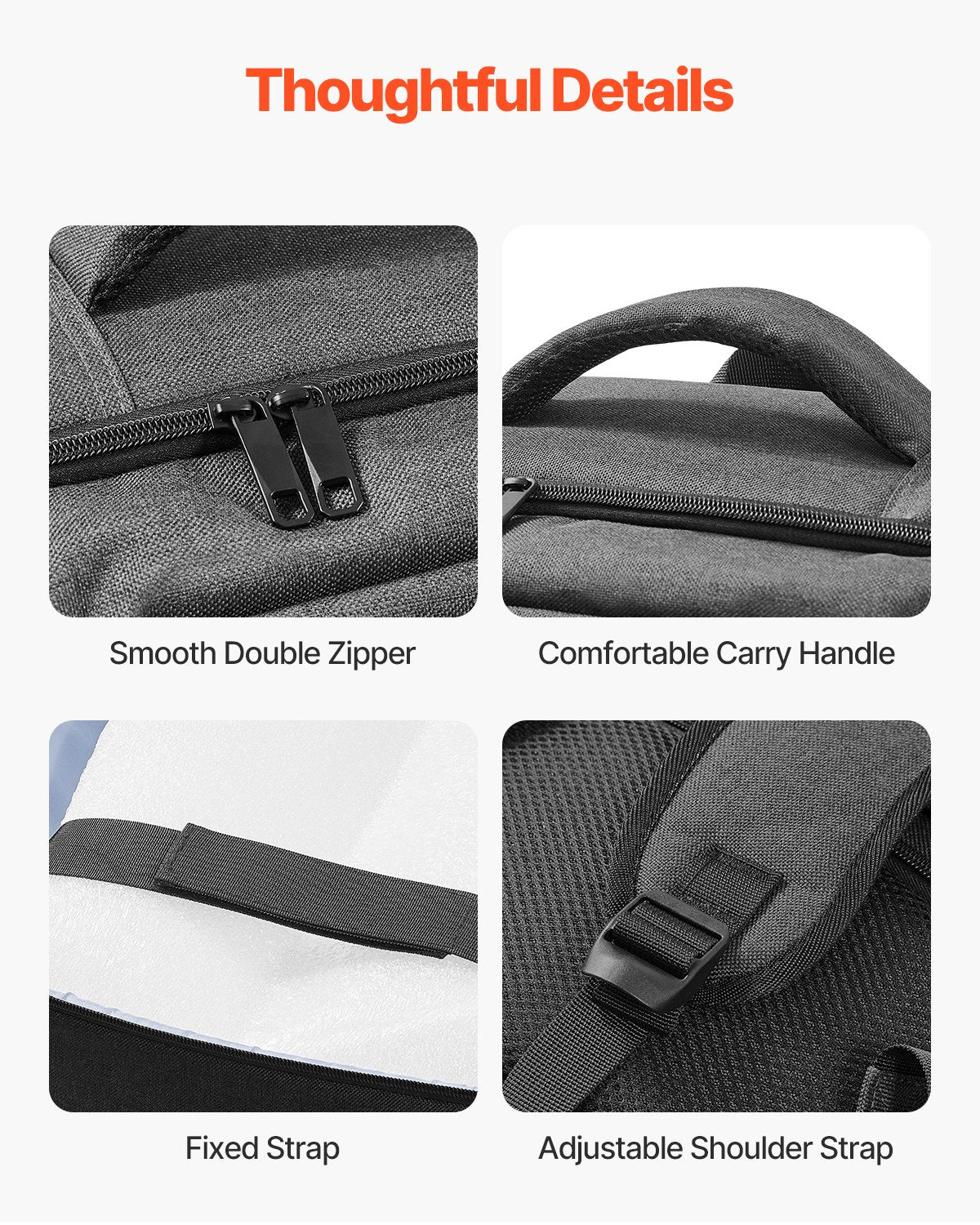 Duffel Bags: VEVOR PS5 Backpack Dual Shoulder Travel Bag for Playstation 5 PS5 Slim Nylon