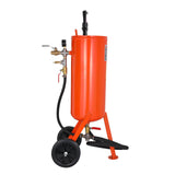 Gardening Tools: VEVOR 10 Gallon Heavy-Duty Sand Blaster, 60-110 PSI High Pressure Sandblaster, Portable Abrasive Blasting Tank, Air Sand Blasting Kit with 2 Ceramic Nozzles & 7.5ft Hose for Stain, Rust, Paint Removal