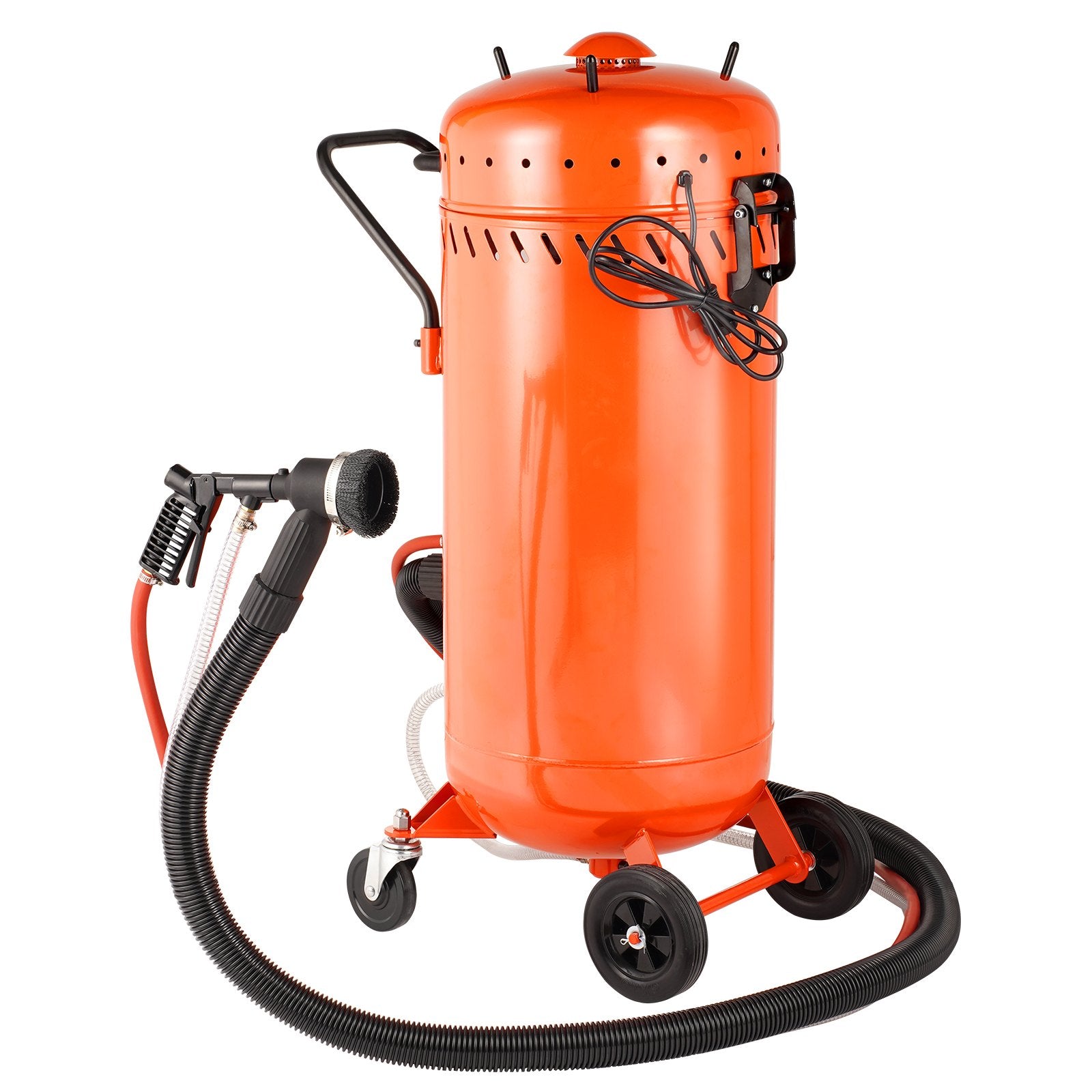 Gardening Tools: VEVOR 28 Gallon Vacuum Sand Blaster, Dustless Sandblaster with Built-in 1200W Vacuum System for Dust Control and Abrasive Recycle, 60-110 PSI Heavy Duty Abrasive Blasting Machine
